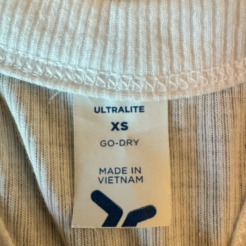 Old Navy White Ribbed Tank Top - Picture 3 of 3